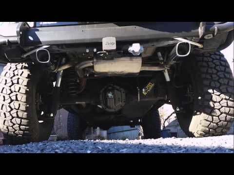 Jeep jk Borla Rear Section Exhaust ATAK