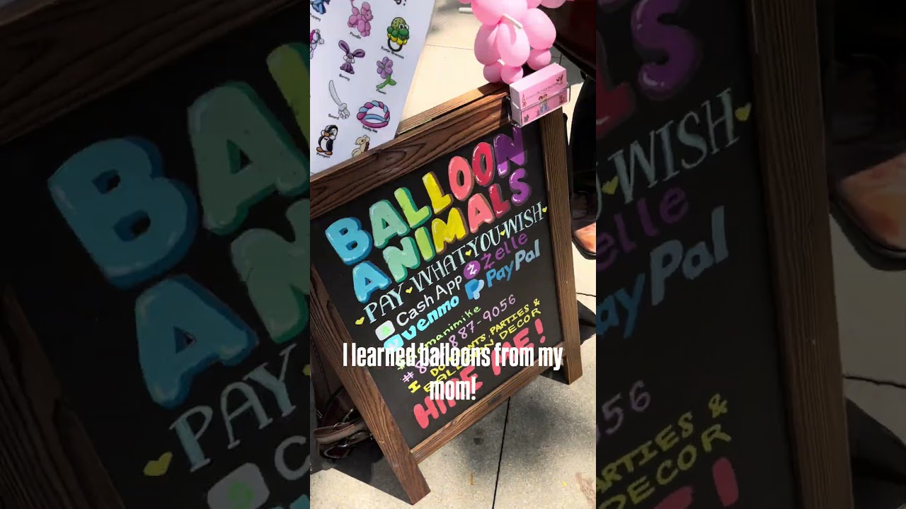 Promotional video thumbnail 1 for Michael Romani Balloon Twisting