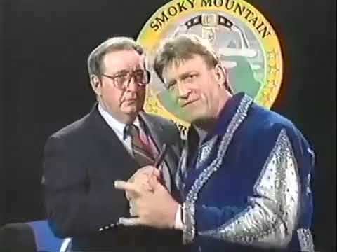 Paul Orndorff gets fined by Bob Armstrong for using the piledriver on 4 wrestlers - 4/25/1992 - SMW