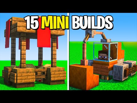 Renvo - Minecraft: 15+ MINI Build Hacks & Ideas!