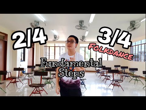 BASIC FOLKDANCE STEPS | 3/4 TIME SIGNATURE
