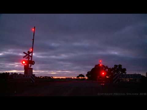 VLine Train At Level Crossing - PoathTV Australian Railways