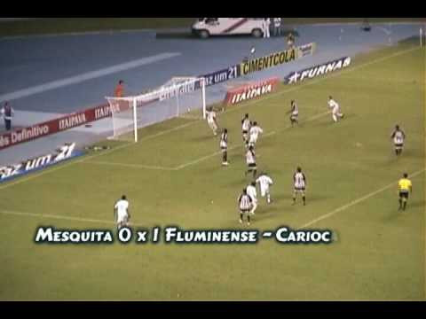FLU 1 X 0 MESQUITA CARIOCA 2009 ENGENHÃO EM 08.03.09 GOL DE EVERTON SANTOS