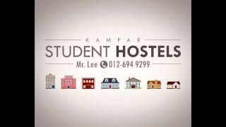 preview picture of video 'Taman Bandar Baru Kampar Putra Student Hostel Houses Rental in Kampar Perak Malaysia'