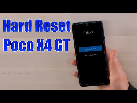 Hard Reset Poco X4 GT | Factory Reset Remove Pattern/Lock/Password (How to Guide)