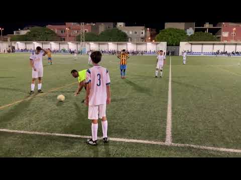 U.D. Ibarra-Raqui San Isidro 2-2  1º parte  categoría cadete 2 11 22 El Fraile.