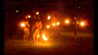 preview picture of video 'Fire Twirling Cairns Australia'