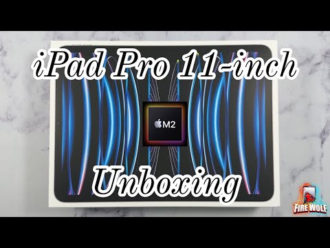 2022 iPad Pro M2 11-inch (4th Generation) Silver Unboxing