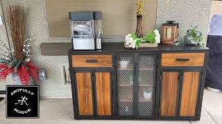 From Design to Delivery - Industrial Style Cabinet