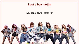 GIRLS&#39; GENERATION (SNSD) - I GOT A BOY (Easy Lyrics + Indo Sub) by GOMAWO