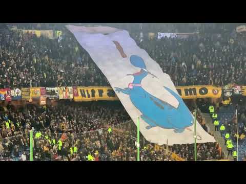 Hamburger SV vs Dynamo Dresden 11.02.2019 Dino