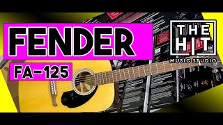 Video thumbnail for Guitar Teacher tests and reviews a Fender FA-125 guitar bundle by TheHitMusicStudio