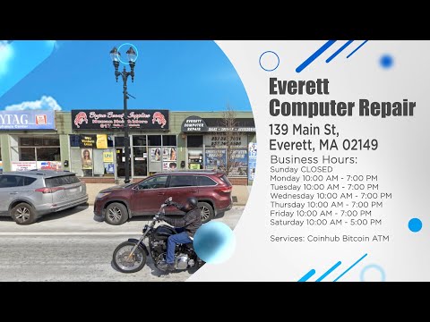 Bitcoin ATM Everett - Coinhub ($25,000 Daily Limits) — 139 Main St, Everett, MA 02149, USA