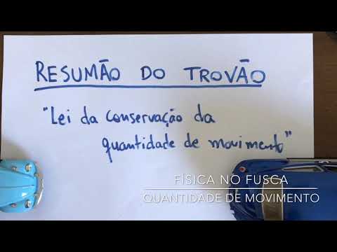 Lei da Conservação da Quantidade de Movimento