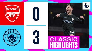 Arsenal vs Manchester City Classic highlights