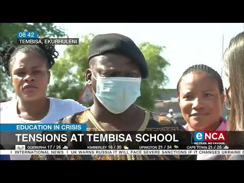 Tensions at Tembisa school