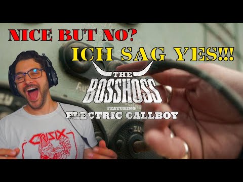 ELECTRIC BOSSHOSS?? | The Boss Hoss x Electric Callboy - Nice But No (Reaction) | FIRST TIME