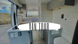 VAN TOUR | LUXURY MODERN TINY HOME | VAN CONVERSION