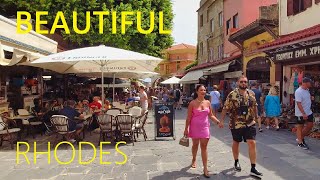 RHODES GREECE 2025 🇬🇷 New Greek Island for vacation [4K UHD]