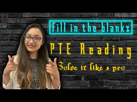 Fill in the blanks | PTE Reading | Rules and tips to solve | Sure-shot way | Best PTE