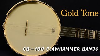 Video thumbnail for Gold Tone CB-100 Clawhammer Banjo by クロサワ楽器 Dr.Sound