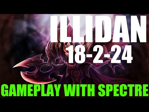 Dota 2: Illidan gameplay with Spectre RMM