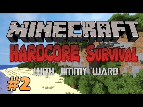 Let's Play Minecraft HARDCORE Survival Part 2 - Uh-Oh... (With Facecam)