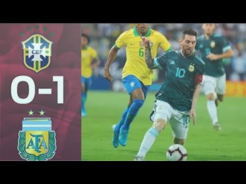 (Super Clasico) Argentina vs Brazil  ( friendly)  2019-2020