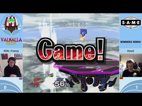Valhalla Online - RSN | Frenzy Vs. Kins0 - Winners Semis - Melee