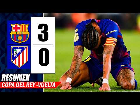 BARCELONA vs ATLÉTICO MADRID 3-0 (3-4) | GOALS and MATCH HIGHLIGHTS | COPA del REY 2026