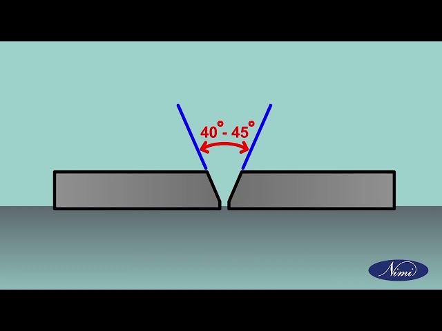 Butt Weld Single V Butt joint on a 10 mm thick mild steel Plate
