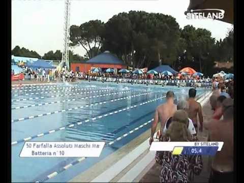 Serie 10 dei 50 Farfalla  Assoluti Maschi Master - 12 MEMORIAL ANDREA BETTIOL