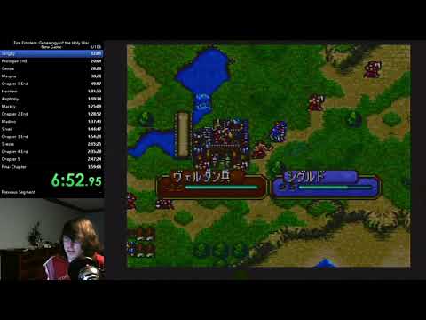 Fire Emblem Genealogy of the Holy War Any% in 3:59:48 (with commentary) (Current World Record)