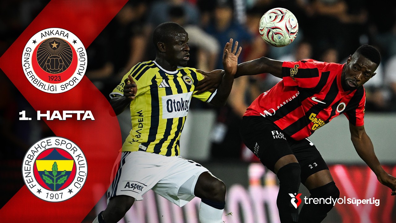 Gençlerbirliği vs. Fenerbahçe - Highlights | Trendyol Süper Lig - 2026/27