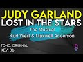 Judy Garland - Lost In The Stars - Karaoke Instrumental