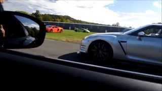 Crazy 1150 HP Nissan GTR smokes Ultima GTR Twin Turbo and 918 Spyder! - 10/4/15