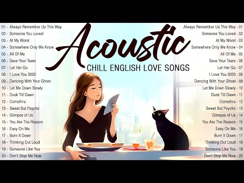 Acoustic Songs 2024 Cover 🦋 Morning Chill English Acoustic Love Songs 🦋 Positive Vibes Music 2024