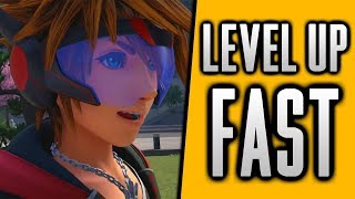 Kingdom Hearts 3 How To LEVEL UP FAST - Unlimited XP FAST 🔥 (KH3 Tips & Tricks)