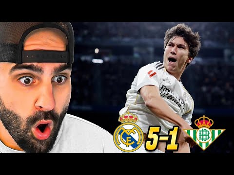 Real Madrid DESTROY 5-1 Real Betis | OMG GONZALO GARCIA