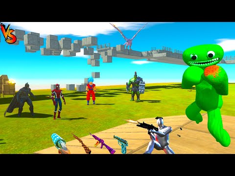 JUMBO JOSH RESCUE MISSION SAVE GIRL - Animal Revolt Battle Simulator