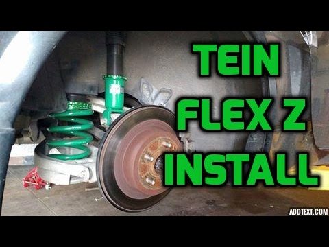 How To Install Tein Flex Z Coilovers on a 350Z