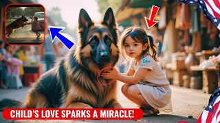 5 YO Girl Rescued Unloved Dog From Market. Watch What The Dog Does Next! #germanshepherd #untold