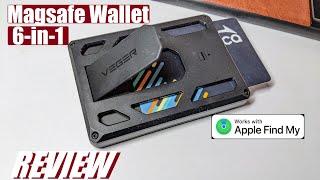 REVIEW: VEGER X5 Magsafe Wallet Power Bank | Apple Find My Tracker & Kickstand? (Smart Wallet)