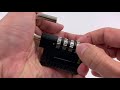 Bosvision BV 8580 4 Digit Combination Padlock Reset Combination Code With Subtitles