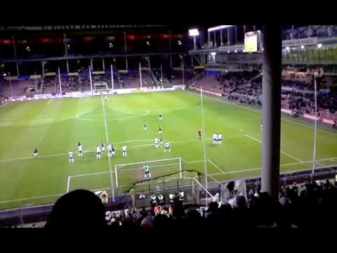 Misslyckad frispark AIK