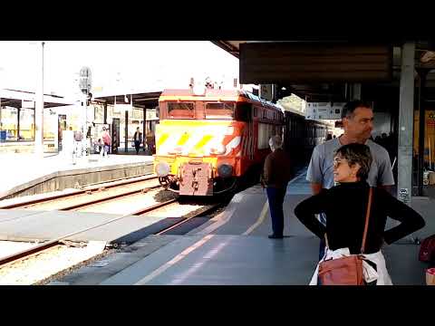 LE 2601 com a formação de maquinistas em Coimbra b 22/02/2020