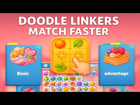 Doodle Linkers: Match Faster ⚡🧩 | Fast-Paced Tile Link Puzzle Gameplay