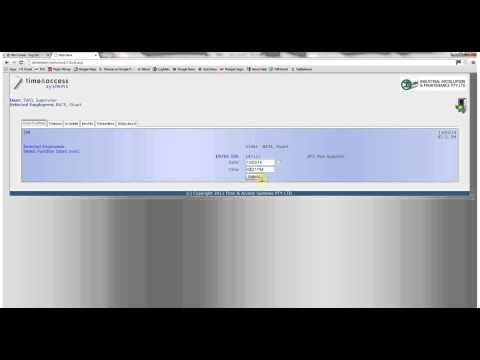 Iim Supervisor Webclock Tutorial 1
