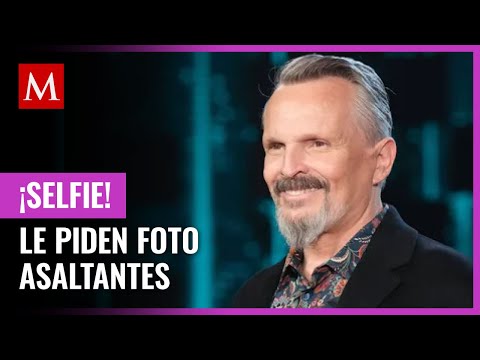 Miguel Bosé cuenta que tras atraco en su casa, asaltantes le pidieron una 'selfie'