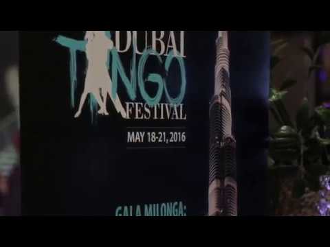  Fernanda Grosso  and  Alejandro Ferreyra  are  dancing  at  Dubai Tango Festival  in  2016